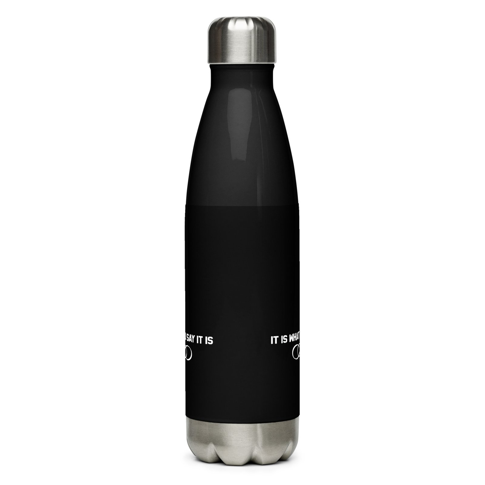 Stainless steel water bottle