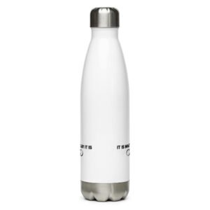 Stainless steel water bottle