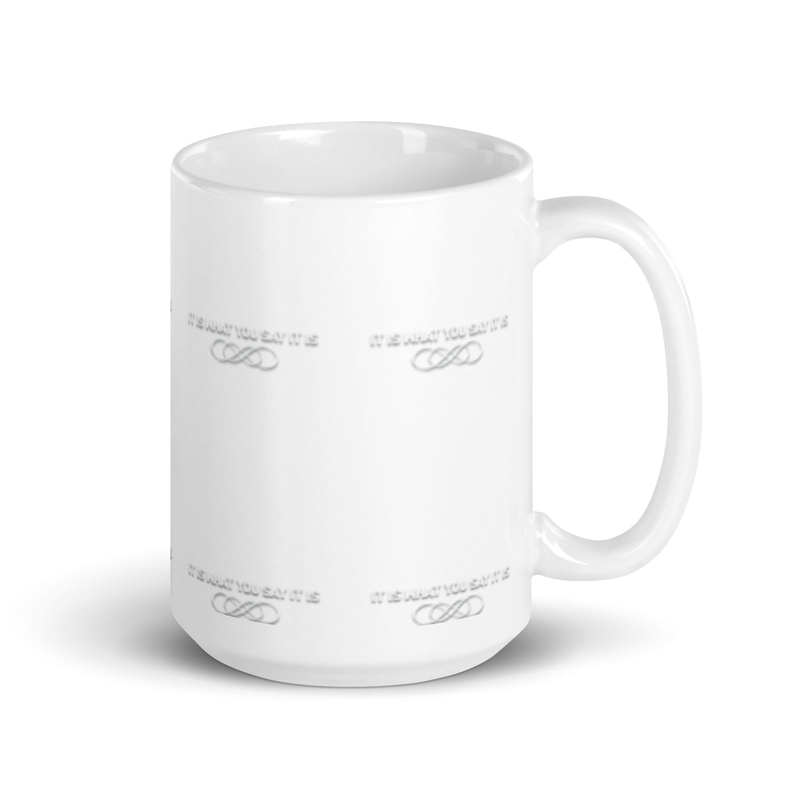 White glossy mug - Image 2